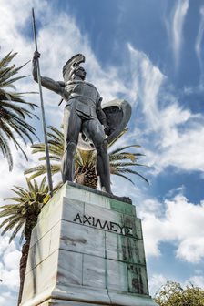 Achilion, statuia lui Ahile