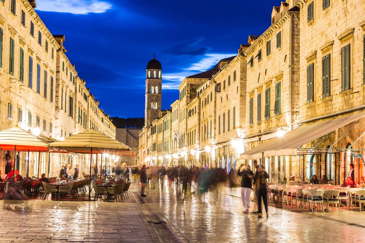 Pietonala Stradun - Dubrovnik Pietonala Stradun - Dubrovnik